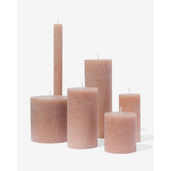 Set de bougies décoratives - Lot de 6 pièces